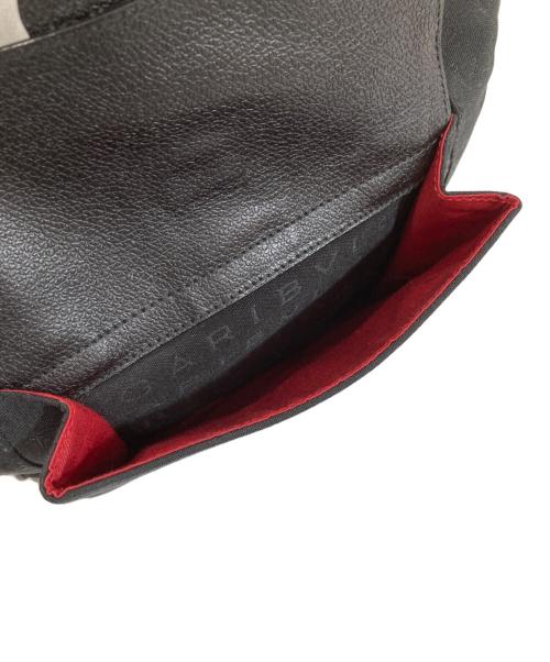 BVLGARI（ブルガリ）BVLGARI (ブルガリ) ロゴマニアハンドバッグ ブラックの古着・服飾アイテム