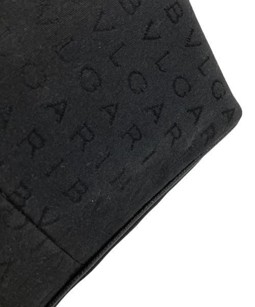 BVLGARI（ブルガリ）BVLGARI (ブルガリ) ロゴマニアハンドバッグ ブラックの古着・服飾アイテム