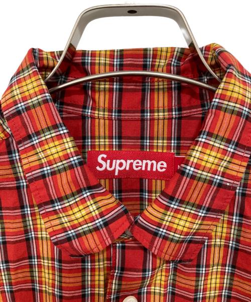 SUPREME（シュプリーム）SUPREME (シュプリーム) 25SS Mini Plaid S／S Shirt/25SSミニプレイドS／Sシャツ レッド サイズ:Mの古着・服飾アイテム