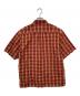 SUPREME (シュプリーム) 25SS Mini Plaid S／S Shirt/25SSミニプレイドS／Sシャツ レッド サイズ:M：16000円