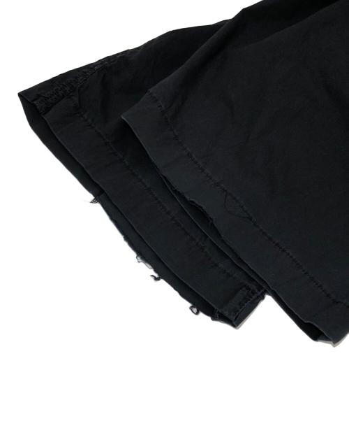 STONE ISLAND（ストーンアイランド）STONE ISLAND (ストーンアイランド) コットンパンツ　ワイドカーゴパンツ　COTTON WIDE CARGO PANTS　761532003 ブラック サイズ:W31の古着・服飾アイテム