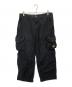 STONE ISLAND（ストーンアイランド）の古着「コットンパンツ　ワイドカーゴパンツ　COTTON WIDE CARGO PANTS　761532003」｜ブラック