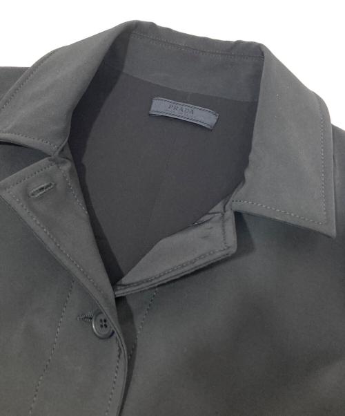 PRADA（プラダ）PRADA (プラダ) ストレッチワンピース　半袖ワンピース ブラック サイズ:42の古着・服飾アイテム
