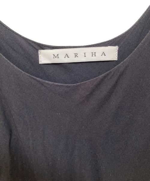 MARIHA（マリハ）MARIHA (マリハ) ティアード ノースリーブ ワンピース ブラック サイズ:38の古着・服飾アイテム
