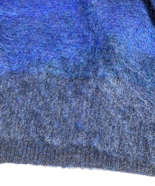 stein（シュタイン）stein (シュタイン) OVERSIZED GRADATION MOHAIR LS オーバーサイズド グラデーション モヘア エルエス ST.698 ネイビー サイズ:Sの古着・服飾アイテム