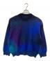 stein（シュタイン）の古着「OVERSIZED GRADATION MOHAIR LS オーバーサイズド グラデーション モヘア エルエス ST.698」｜ネイビー