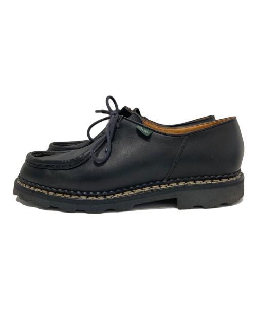 PARABOOT（パラブーツ）PARABOOT (パラブーツ) MICHAEL/MARCHE Ⅱ チロリアンシューズ　715604 / レザーシューズ ブラック サイズ:40の古着・服飾アイテム