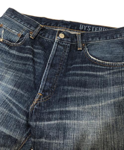 Hysteric Glamour（ヒステリックグラマー）Hysteric Glamour (ヒステリックグラマー) スタッズデニムパンツ　STUDS DENIM PANTS KINKY JEANS　02243AP55 インディゴ サイズ:31の古着・服飾アイテム