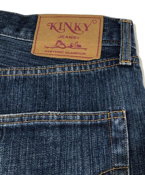 Hysteric Glamour（ヒステリックグラマー）Hysteric Glamour (ヒステリックグラマー) スタッズデニムパンツ　STUDS DENIM PANTS KINKY JEANS　02243AP55 インディゴ サイズ:31の古着・服飾アイテム