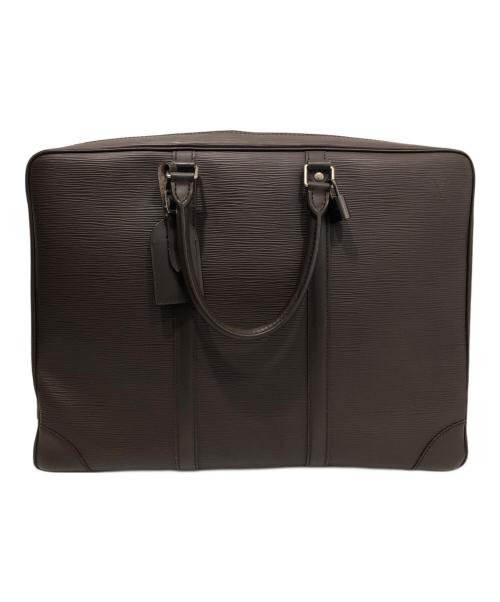 LOUIS VUITTON（ルイ ヴィトン）LOUIS VUITTON (ルイ ヴィトン) エピ　ポルト ドキュマン ヴォワヤージュ ビジネスバッグ　M5909D ブラウンの古着・服飾アイテム