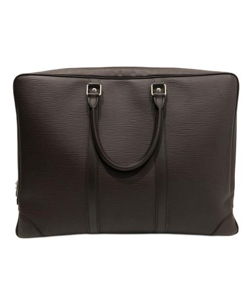 LOUIS VUITTON（ルイ ヴィトン）LOUIS VUITTON (ルイ ヴィトン) エピ　ポルト ドキュマン ヴォワヤージュ ビジネスバッグ　M5909D ブラウンの古着・服飾アイテム