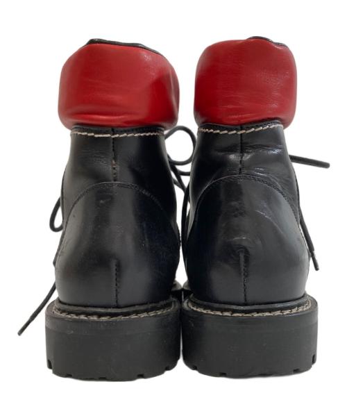 GUCCI（グッチ）GUCCI (グッチ) レザートレッキングブーツ　LEATHER HIKING BOOTS ブラック サイズ:5の古着・服飾アイテム