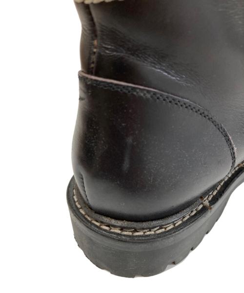 GUCCI（グッチ）GUCCI (グッチ) レザートレッキングブーツ　LEATHER HIKING BOOTS ブラック サイズ:5の古着・服飾アイテム