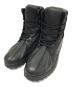 Yohji Yamamoto pour homme（ヨウジヤマモト プールオム）の古着「25AW SOFT SHEEP SKIN VELOUR MILITARY BOOTS（ソフトシープスキン ベロア ミリタリーブーツ） HL-E03-762-1-03」｜ブラック
