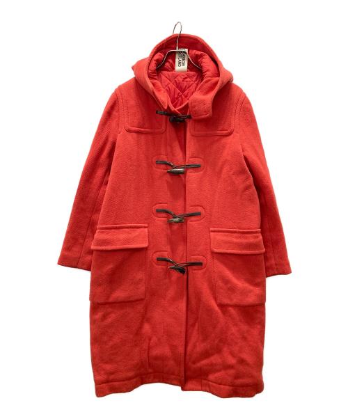 Traditional Weatherwear（トラディショナルウェザーウェア）Traditional Weatherwear (トラディショナルウェザーウェア) ロングダッフルコート レッド サイズ:XXSの古着・服飾アイテム