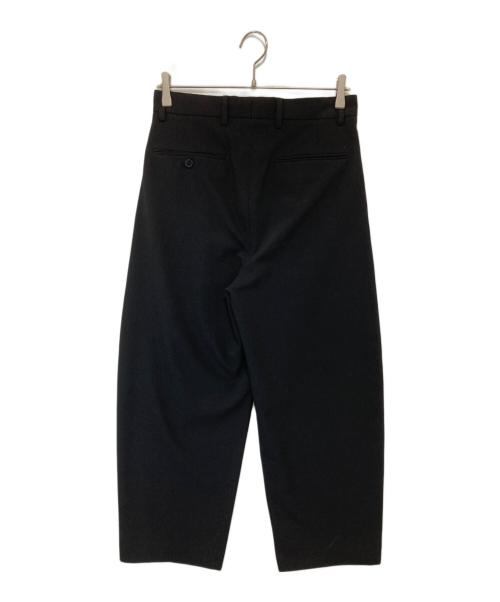 BEAUTY&YOUTH（ビューティーアンドユース）BEAUTY&YOUTH (ビューティーアンドユース) ウーリーバレル１プリーツスラックス　1214-1-779832 ブラック サイズ:Sの古着・服飾アイテム