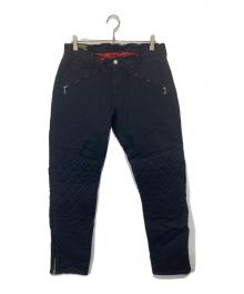 WEST RIDE（ウエストライド）の古着「COMFORMAX PADD MOTO PANTS」｜ブラック