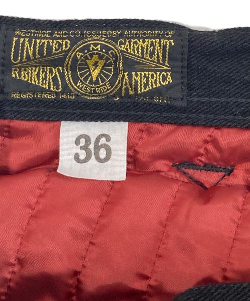 WEST RIDE（ウエストライド）WEST RIDE (ウエストライド) COMFORMAX PADD MOTO PANTS ブラック サイズ:36の古着・服飾アイテム