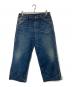 BY GLAD HAND（バイ グラッド ハンド）の古着「LIZZY - DENIM TROUSERS（リジーデニムトラウザーズ）　BYGH-23-AW-12」｜インディゴ