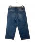 BY GLAD HAND (バイ グラッド ハンド) LIZZY - DENIM TROUSERS（リジーデニムトラウザーズ）　BYGH-23-AW-12 インディゴ サイズ:L：22000円