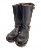 ヒラキヒミヒラキヒミ）の古着「エンジニアブーツ Punk Rock」｜ブラック