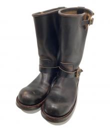 ヒラキヒミ（ヒラキヒミ）の古着「エンジニアブーツ Punk Rock」｜ブラック