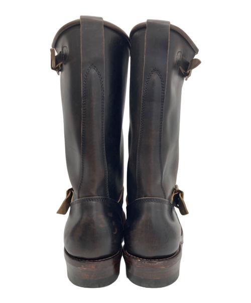 ヒラキヒミ（ヒラキヒミ）ヒラキヒミ (ヒラキヒミ) エンジニアブーツ Punk Rock ブラック サイズ:28cmの古着・服飾アイテム