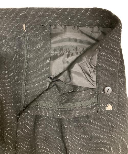 CAMPHOR WOOD（カンファーウッド）CAMPHOR WOOD (カンファーウッド) 2tuck wide baggy slacks ブラック サイズ:M 未使用品の古着・服飾アイテム