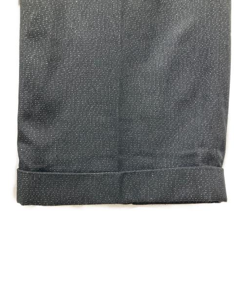 CAMPHOR WOOD（カンファーウッド）CAMPHOR WOOD (カンファーウッド) 2tuck wide baggy slacks ブラック サイズ:M 未使用品の古着・服飾アイテム