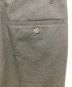 中古・古着 CAMPHOR WOOD (カンファーウッド) 2tuck wide baggy slacks ブラック サイズ:M 未使用品：5000円