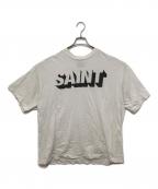 SAINT MICHAELセントマイケル）の古着「SAINT SS TEE/セント SS TEE/SM-HR1-0000-018」｜ホワイト