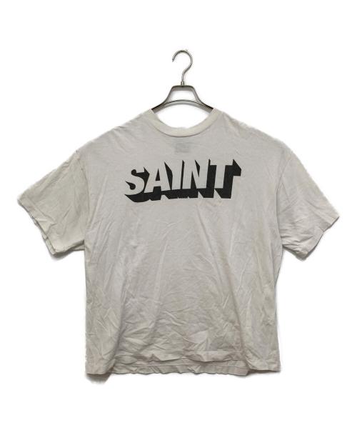 SAINT MICHAEL（セントマイケル）SAINT MICHAEL (セントマイケル) SAINT SS TEE/セント SS TEE/SM-HR1-0000-018 ホワイト サイズ:XXLの古着・服飾アイテム