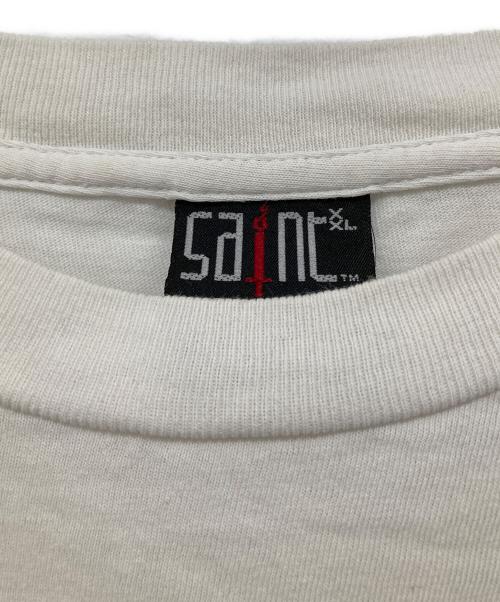 SAINT MICHAEL（セントマイケル）SAINT MICHAEL (セントマイケル) SAINT SS TEE/セント SS TEE/SM-HR1-0000-018 ホワイト サイズ:XXLの古着・服飾アイテム