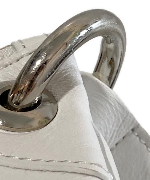 WAKO（ワコー）WAKO (ワコー) MANACO ダブルポシェット マナコ ホワイトの古着・服飾アイテム