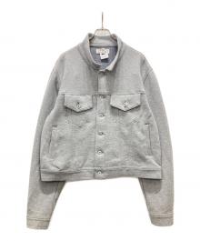 DND4DES（ディーエヌディーフォーデス）の古着「Wool Knitted Jacket」｜グレー