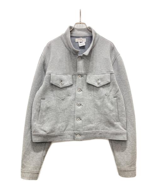 DND4DES（ディーエヌディーフォーデス）DND4DES (ディーエヌディーフォーデス) Wool Knitted Jacket グレー サイズ:記載なしの古着・服飾アイテム