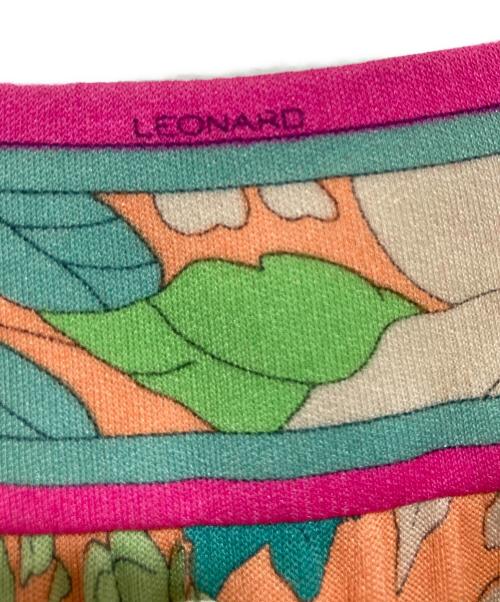 LEONARD（レオナール）LEONARD (レオナール) 総柄ブラウスワンピース ピンク サイズ:１の古着・服飾アイテム