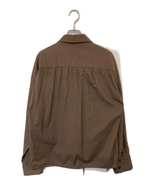 LEMAIRE（ルメール）LEMAIRE (ルメール) ロングカラーシャツ ブラウン サイズ:36の古着・服飾アイテム