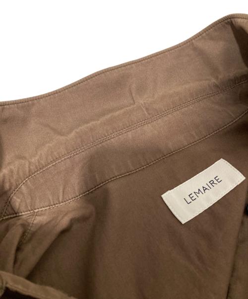 LEMAIRE（ルメール）LEMAIRE (ルメール) ロングカラーシャツ ブラウン サイズ:36の古着・服飾アイテム