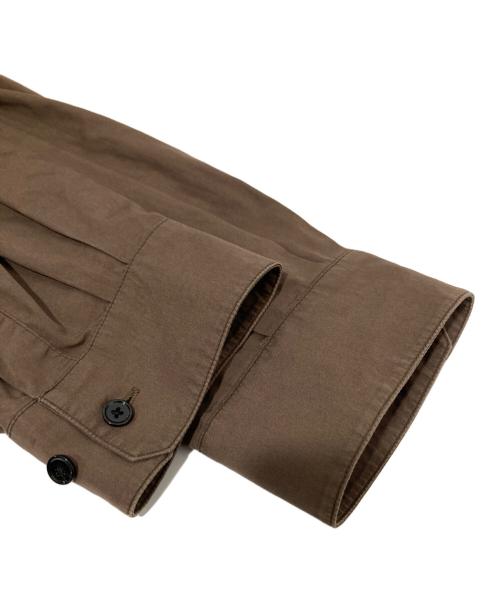 LEMAIRE（ルメール）LEMAIRE (ルメール) ロングカラーシャツ ブラウン サイズ:36の古着・服飾アイテム