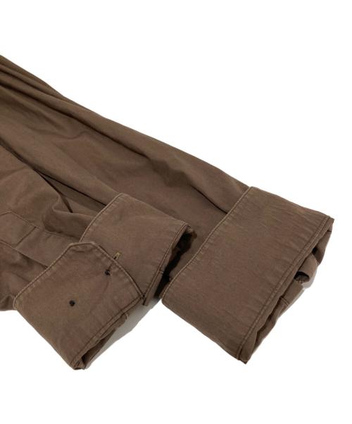 LEMAIRE（ルメール）LEMAIRE (ルメール) ロングカラーシャツ ブラウン サイズ:36の古着・服飾アイテム