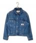 Calvin Klein（カルバンクライン）の古着「Cotton Regular Fit Denim Jacket　コットンレギュラーフィットデニムジャケット　J223849」｜インディゴ