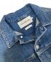 中古・古着 Calvin Klein (カルバンクライン) Cotton Regular Fit Denim Jacket　コットンレギュラーフィットデニムジャケット　J223849 インディゴ サイズ:S：12000円
