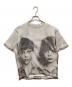 ADER error（アーダーエラー）の古着「ワッフルプリントTシャツ ツインフェイス/BN01SSTS0109OW」｜ホワイト