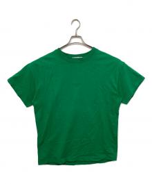 Acne studios（アクネ ストゥディオズ）の古着「ロゴプリントtシャツ/FN-MN-TSHI000018」｜グリーン