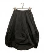 ENFOLDエンフォルド）の古着「BALLOON SKIRT 300HA231-1940」｜ブラック