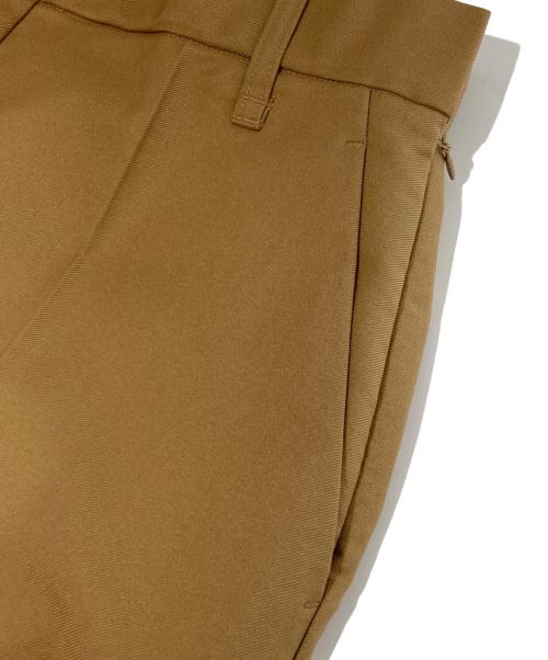 YORI（ヨリ）YORI (ヨリ) 24AW ギャババギーワイドパンツ　YR22-24140AW ブラウン サイズ:36の古着・服飾アイテム