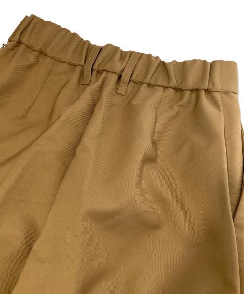 YORI（ヨリ）YORI (ヨリ) 24AW ギャババギーワイドパンツ　YR22-24140AW ブラウン サイズ:36の古着・服飾アイテム