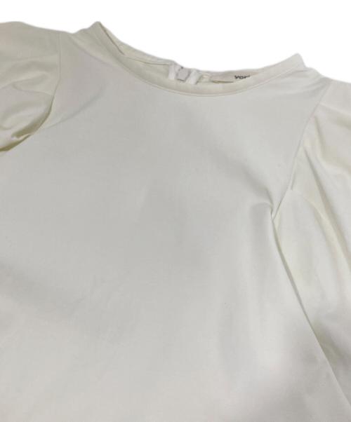 YORI（ヨリ）YORI (ヨリ) ビックパフスリーブブラウス　YR2121-103AW ホワイト サイズ:fの古着・服飾アイテム