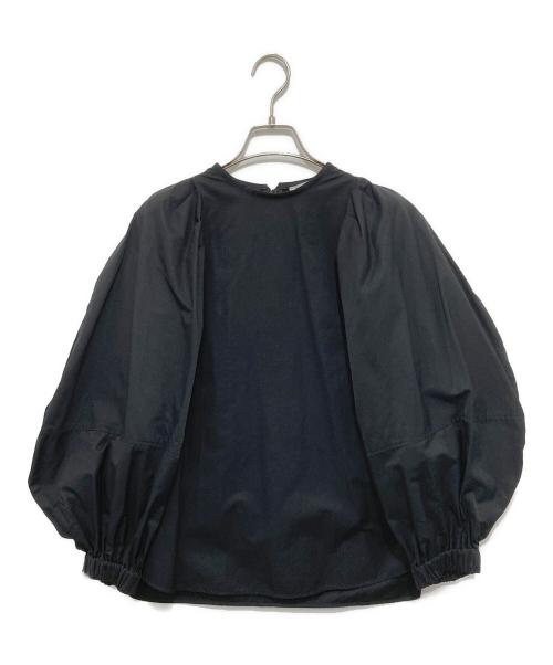 YORI（ヨリ）YORI (ヨリ) ビックパフスリーブブラウス YR2121-103AW ブラック サイズ:Fの古着・服飾アイテム